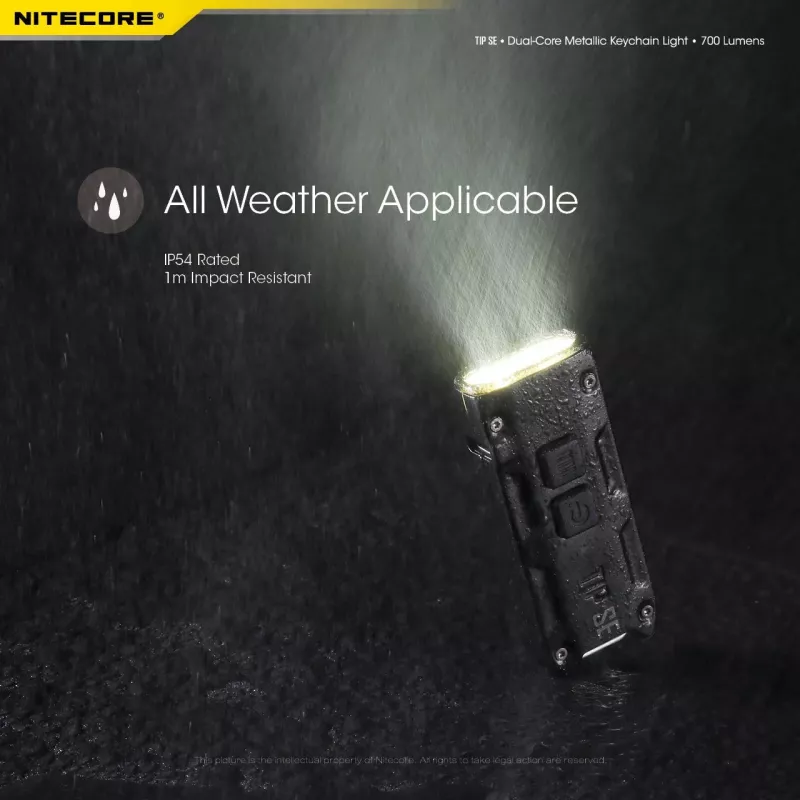 Nitecore TIP SE nero torcia LED portatile