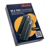 Dissipatore/radiatore per SSD Akasa A-M2HS01-KT02 per sistema di raffreddamento PC nero 1 - 2 (A-M2HS01-KT02)