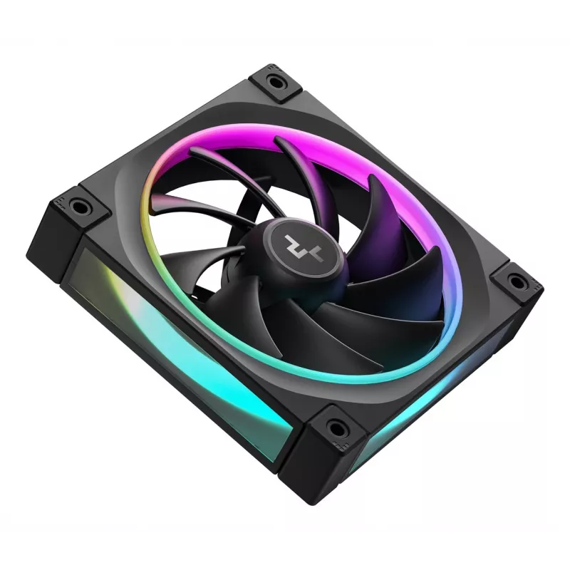 DeepCool FL12 ventola per case, 120 mm, 500–2150 giri/min, 32 dB, FDB, 12 V, nero