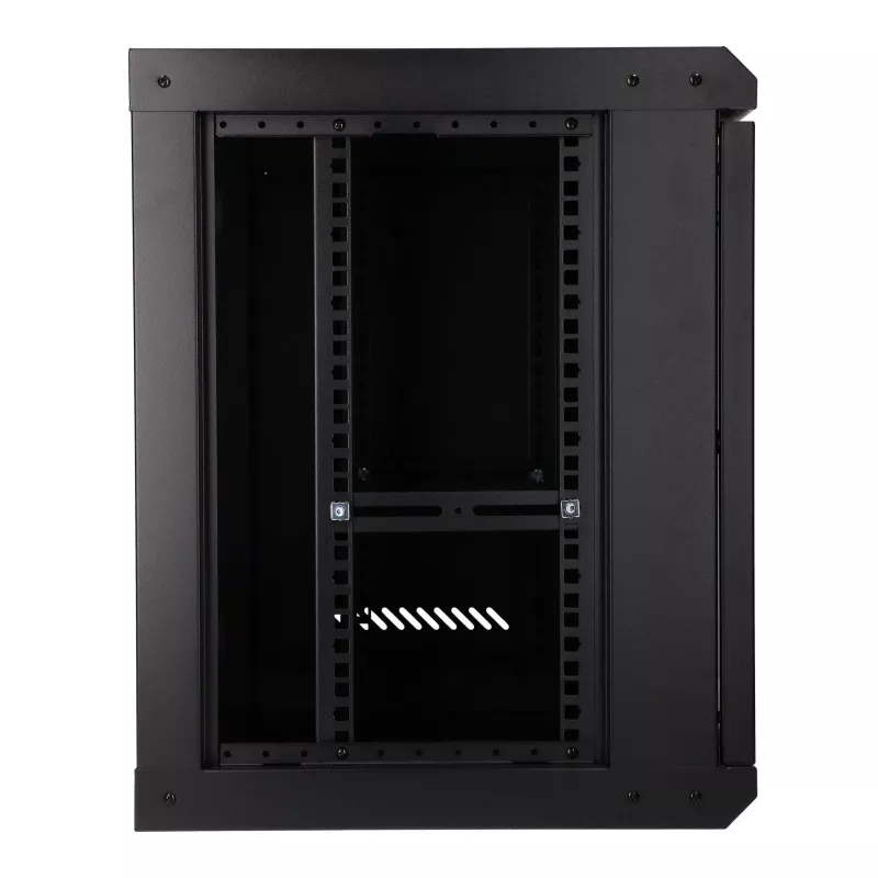 EXTRALINK LITE 9U 530X400 armadio rack a parete nero con ripiano