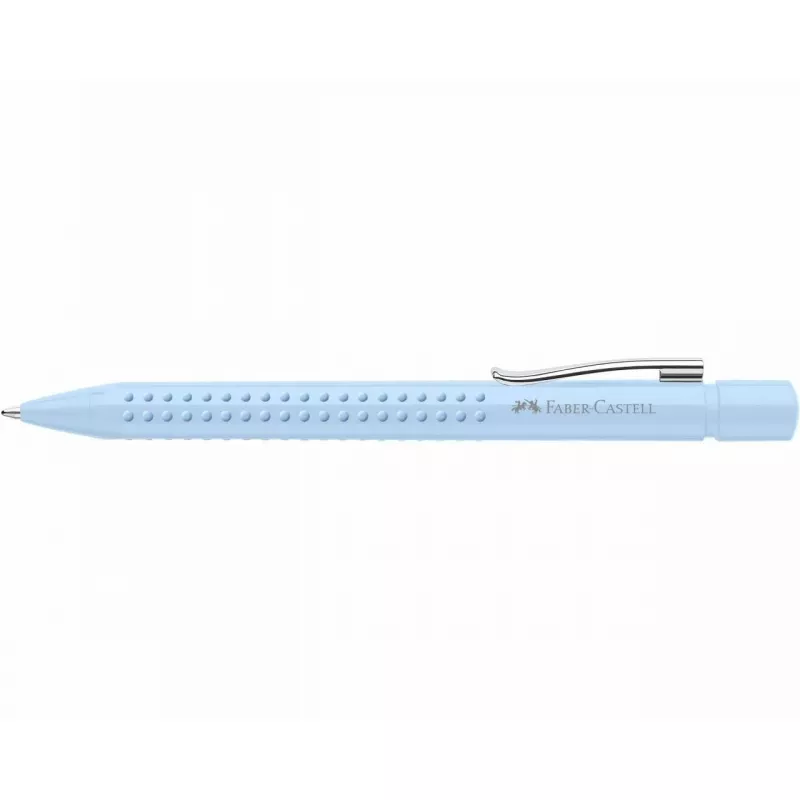 Penna a sfera clip-on retrattile Faber-Castell 243916 azzurro extra largo