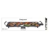 Beper 90.386 griglia teppanyaki, piastra antiaderente 70,5 x 23,5 cm, 1800 W, nera