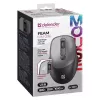 Mouse wireless Defender Silent Click Feam grigio 52298
