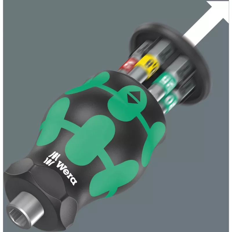 Kraftform compact Stubby Magazin 1 set di punte (nero/verde, 7 pezzi)