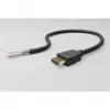 Goobay 61296 - Cavo HDMI High Speed con connettore angolare Ethernet 4Ka60Hz 2.0 - cavo - digitale/display/video
