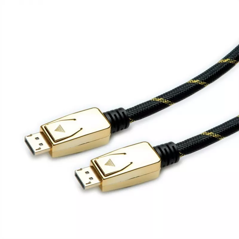 Cavo DisplayPort ROLINE 11.04.5922 3 m nero oro