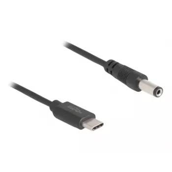 Cavo di alimentazione USB Type-C DeLOCK 1 m 5,5 x 2,1 mm connettore maschio 5 V 1,5 A