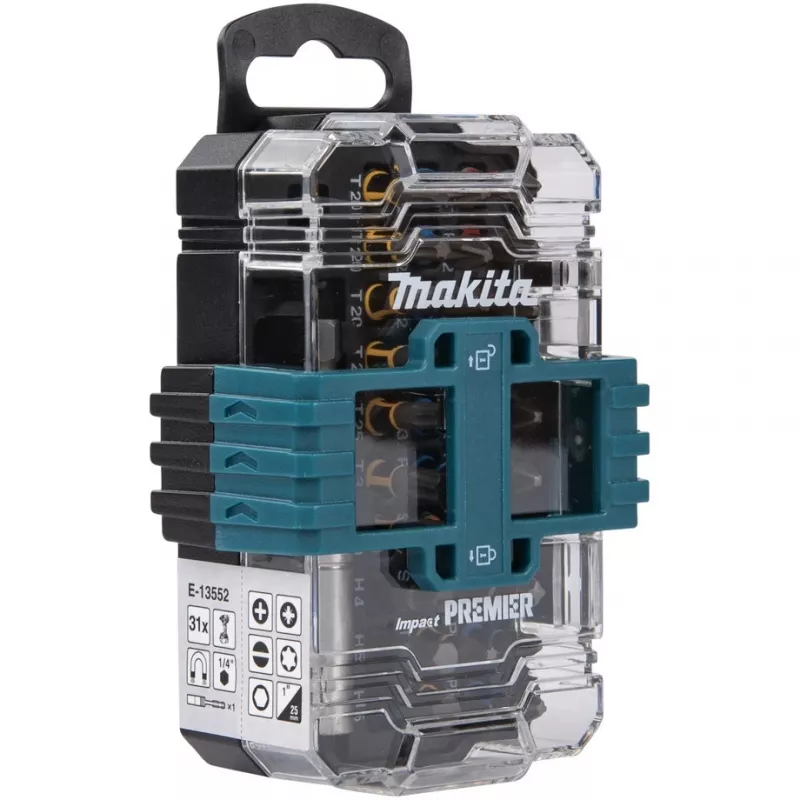 Makita Impact Premier set di punte per avvitatore, 31 pezzi (E-13552)
