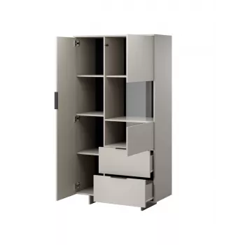 Armadio contenitore cama meble ALMA 90x41.5xH170 cm cashmere — freestanding, da collocare a parete