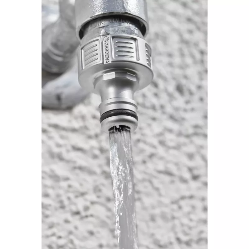 Raccordo per tubo dell'acqua connettore rubinetto Gardena 18240-20