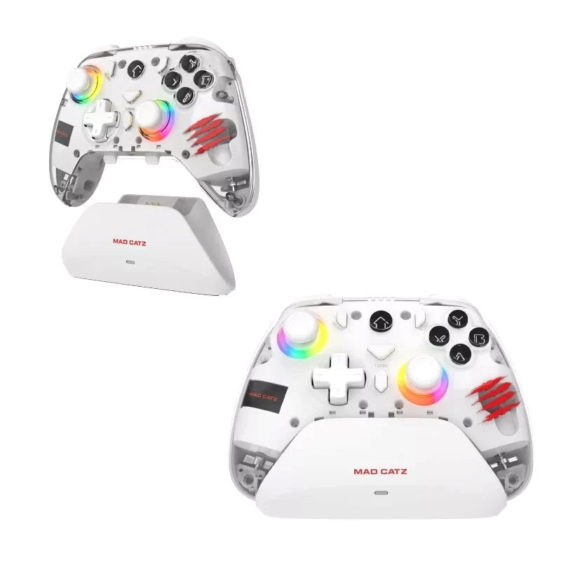 Controller da gaming Mad Catz C.A.T. 17 CUSTOMIZABLE — gamepad con filo, tasti programmabili, design ergonomico
