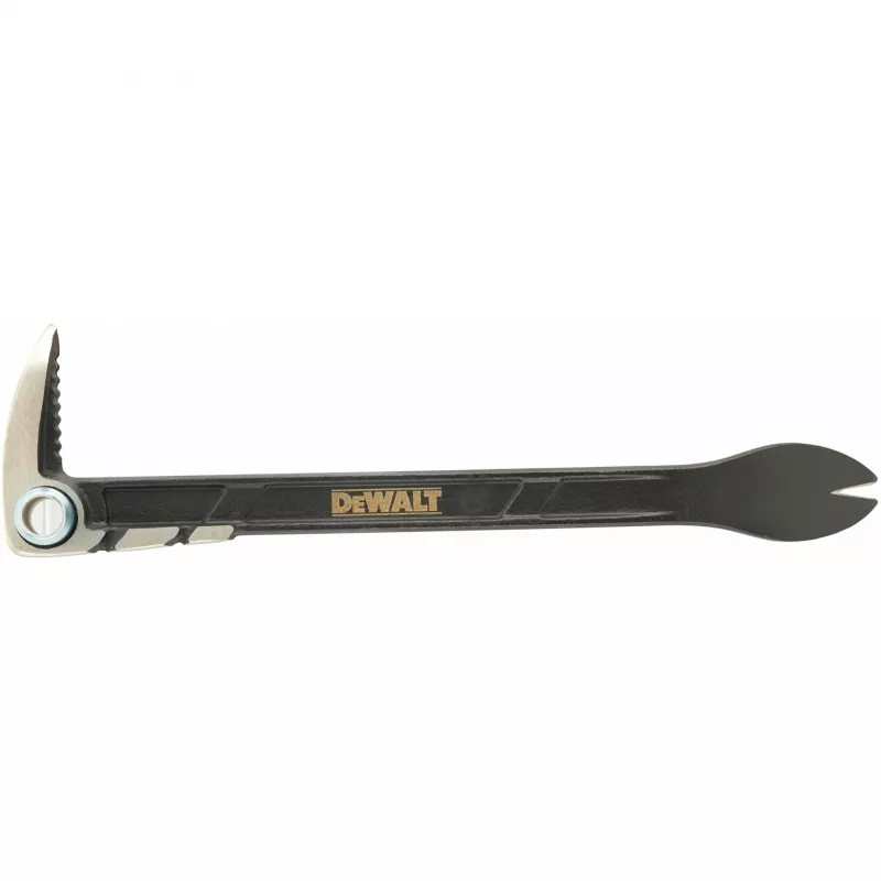 DeWalt DWHT0-55524 Piede di porco di precisione / estrattore di chiodi, a punta, 254 mm, Nero