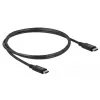 Delock - cavo USB - USB-C (M) a USB-C (M) - USB4 / Thunderbolt 3 / DisplayPort - 20 V - 5 A - 80 cm - supporta Power Delivery 3.0, supporta 8K 60 Hz (7680 x 4320), supporto