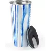 Bicchiere con beccuccio Cambridge CM07158 con coperchio, 300 ml, bicchiere a tenuta