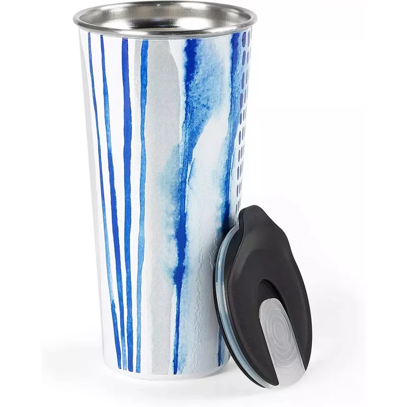 Bicchiere con beccuccio Cambridge CM07158 con coperchio, 300 ml, bicchiere a tenuta