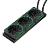 Gamemax | Dissipatore a liquido per CPU | HAILSTORM 360 LCD | nero