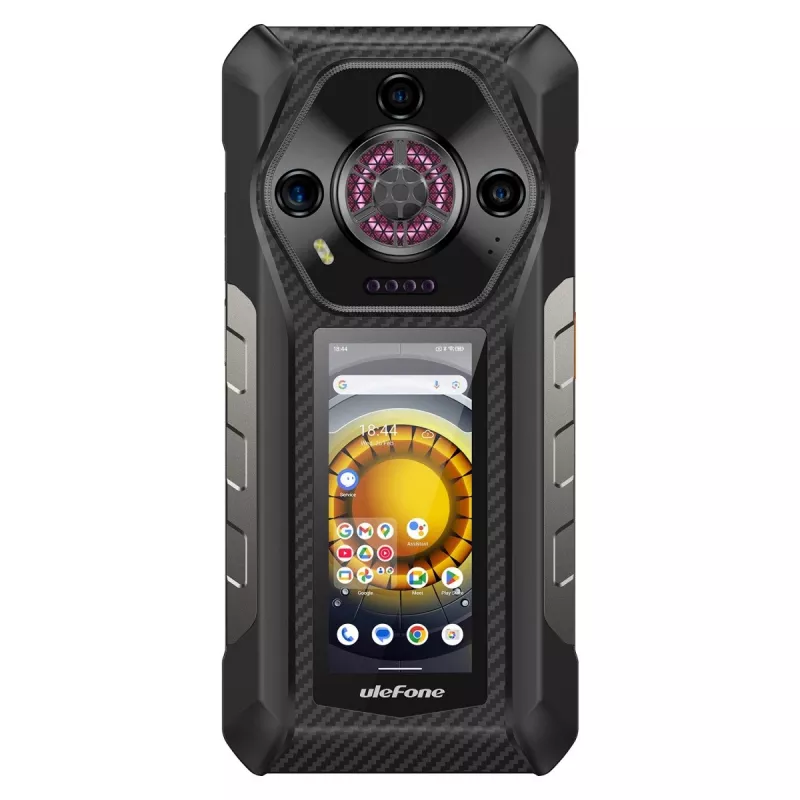 Ulefone Armor 30 Pro 5G UF-A30P smartphone, 6,95 pollici, 16 GB RAM, 512 GB, IP69K, Android 14, 12800 mAh, nero