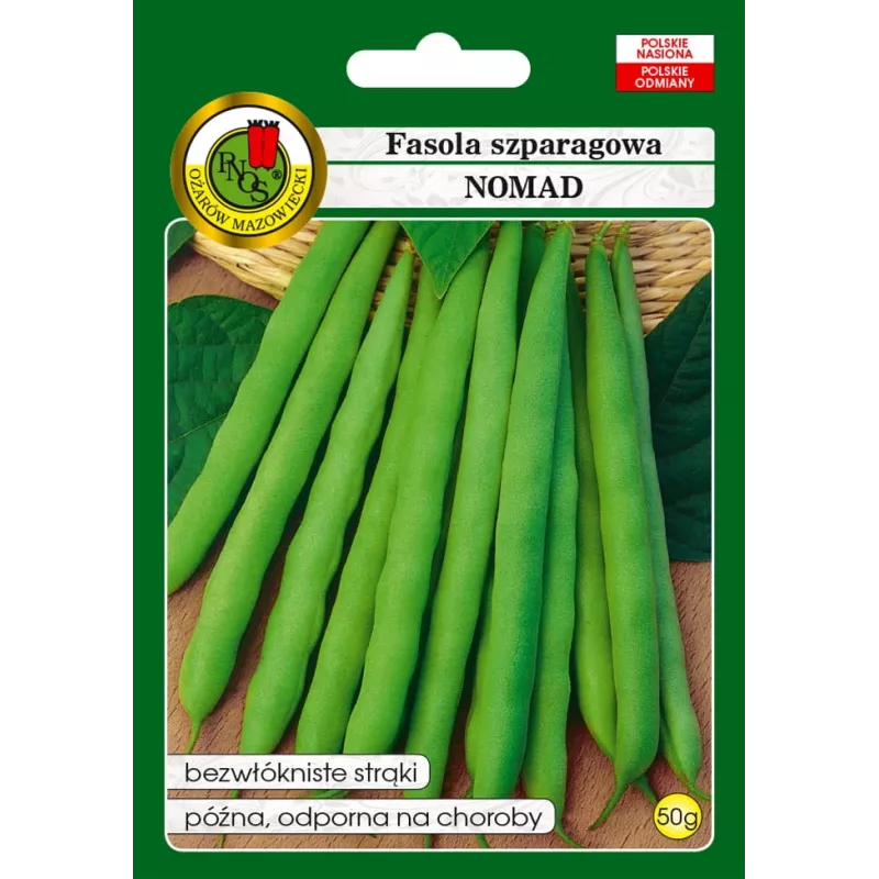 Semi di fagiolo Nomad Green Dwarf, 50g - semi di ortaggi