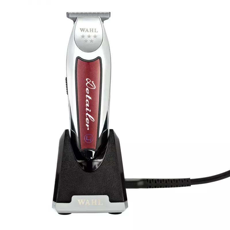 Wahl Cordless Detailer Li bordeaux, argento litio-ione (Li-Ion)