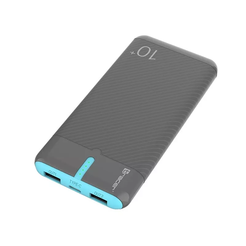 PowerBank EnerGo 10000mAh grigio-blu