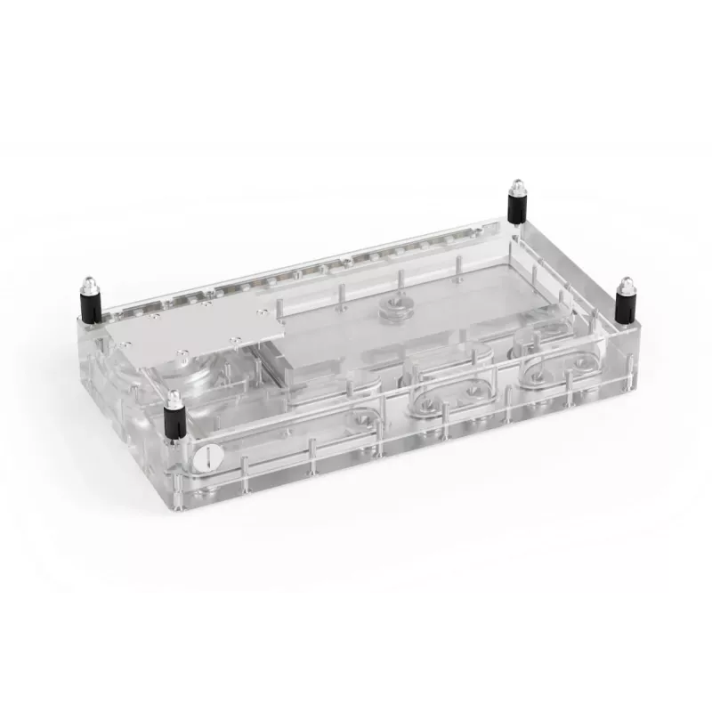 Alphacool 13832 Core Distro Plate 280 sinistra VPP/D5, acrilico