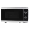 Sharp YC-MG01E-S forno a microonde combinato con grill, 20 l, 800 W, da appoggio, argento/nero