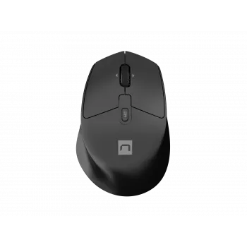 Mouse wireless NATEC KITE NMY-2347, fino a 4000 DPI, click silenziosi, rotella inclinabile, nero