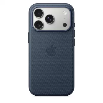 Cover Apple iPhone 17 Pro TechWoven Case compatibile MagSafe blu