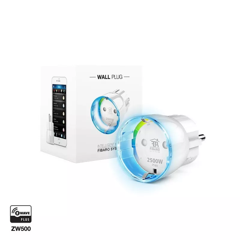 Fibaro FIBEFGWPF-102-5 adattatore di spina Tipo F bianco