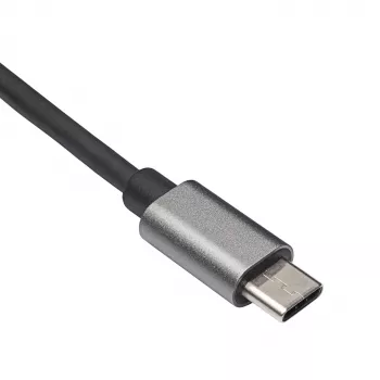 Adattatore Akyga AK-AD-65 da USB-C a Ethernet Gigabit, RJ45, 15 cm, argento