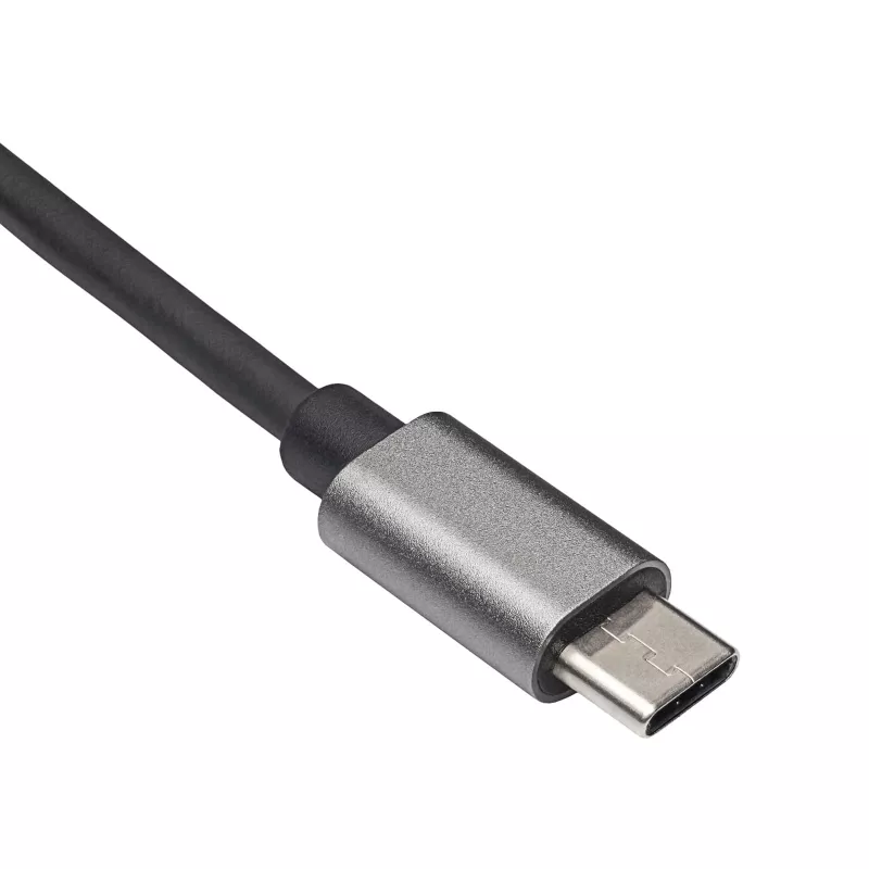 Adattatore Akyga AK-AD-65 da USB-C a Ethernet Gigabit, RJ45, 15 cm, argento