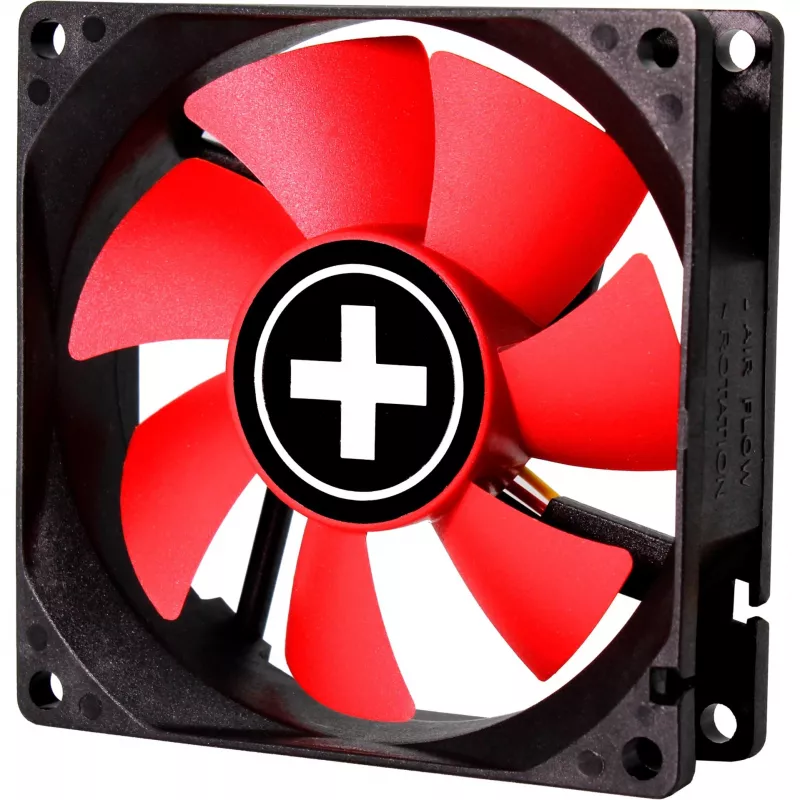 Ventola per case XILENCE XF040 80mm PWM - rossa