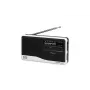 Radio Eltra Modello Asia White – radio portatile FM/AM, alimentazione a rete e a batteria