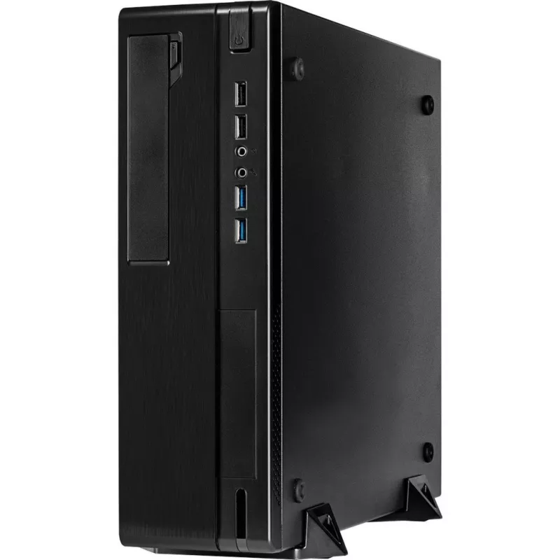 Inter-Tech IT-502 desktop - tower - micro ATX - senza alimentatore - USB/audio (88881234)