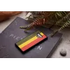 Custodia per smartphone man and wood per Samsung Galaxy Note 9 — Reggae nero custodia protettiva