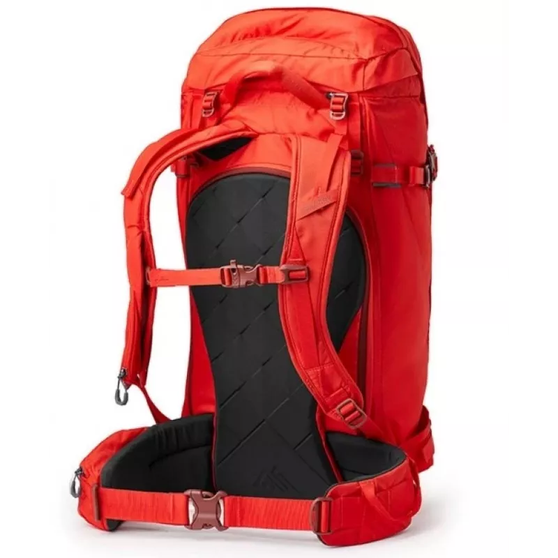 Zaino da escursionismo Gregory Targhee S/M 45 l rosso