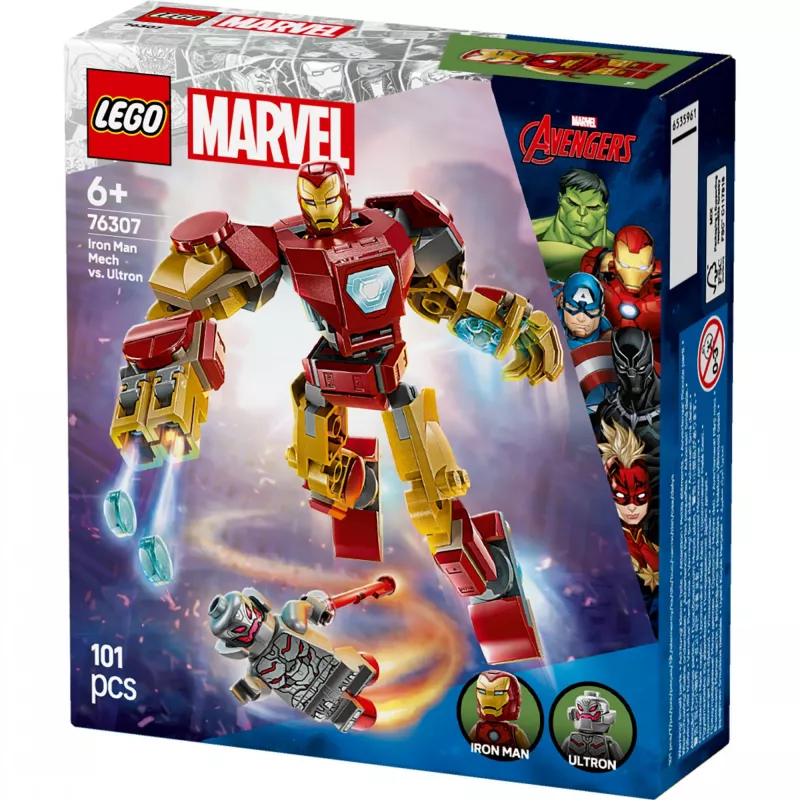 LEGO MARVEL 76307 Mech Iron Man vs. Ultron