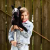 Cavallo a bastone HOPPIHORSE Hobby Horse A3 nero