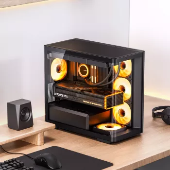 Case per computer Jonsbo D300 ATX nero