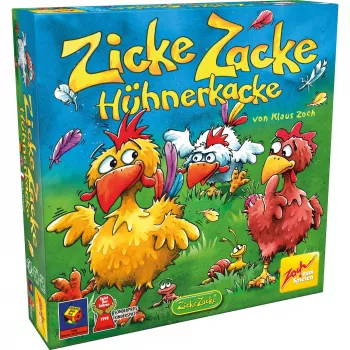 Zicke Zacke Chicken Cha Cha Cha, gioco da tavolo Gioco per bambini dell'anno 1998