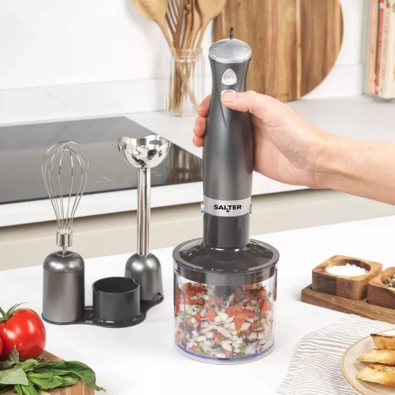 Salter EK2827GUNMETALFVDE Cosmos set frullatore 3 in 1