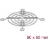 Griglia per ventola DeLOCK 67305 metallo argento 53 mm