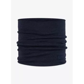 Scaldacollo Buff lana merino senza cuciture indigo per adulti — modello 113018.785.10.00
