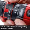 Einhell TE-CD 18/44 Li-i 24000 RPM 1,59 kg nero, rosso