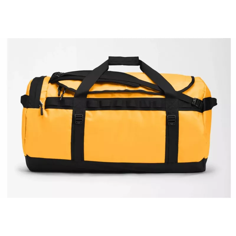 The North Face Base Camp Duffel L Borsa da viaggio 95 L poliestere nero, giallo