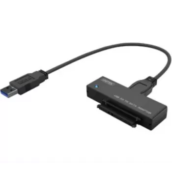 Scheda di interfaccia Unitek Y-1039, cavo USB in dotazione, 5 Gbit/s, nero, Plug-and-Play