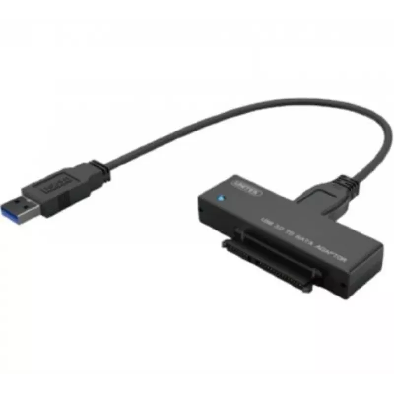 Scheda di interfaccia Unitek Y-1039, cavo USB in dotazione, 5 Gbit/s, nero, Plug-and-Play