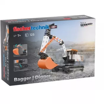 Fischer escavatore, giocattolo da costruzione