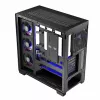 Case PC MODECOM Volcano Stellar 5F ATX Midi Tower, vetro temperato, 5 ventole preinstallate, USB‑C, supporta microATX/ATX, GPU max 420 mm, altezza dissipatore CPU 175 mm
