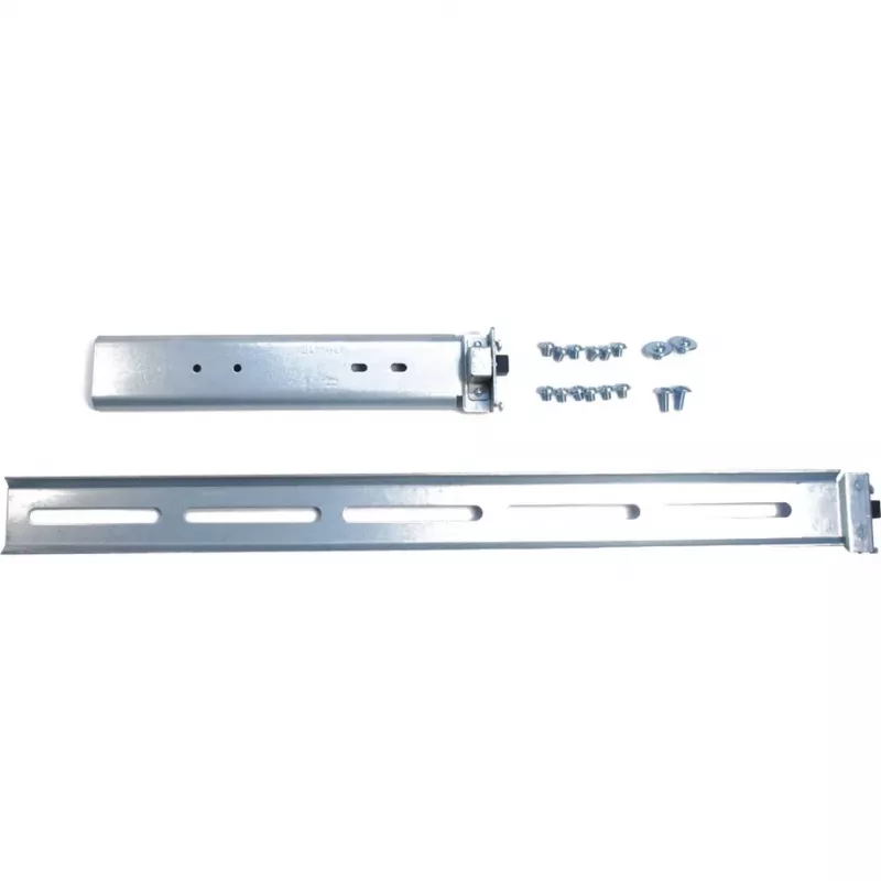 Inter-Tech - Guide telescopiche per rack - grigio - 2U - 48,3 cm (19